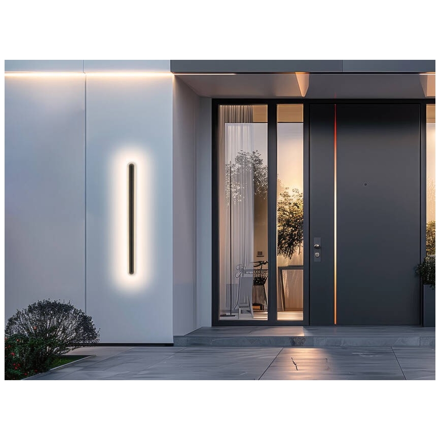 LED Vanjska zidna svjetiljka STICK LED/28W/230V IP65 3000K 90 cm