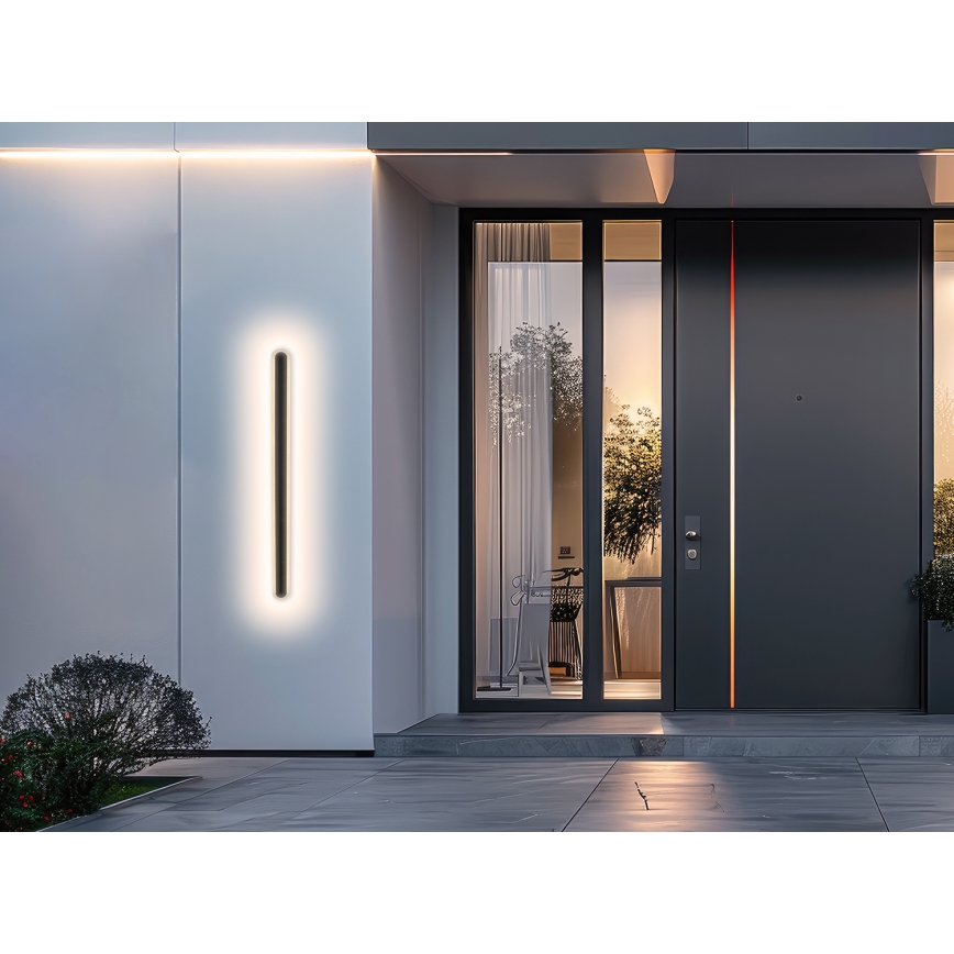 LED Vanjska zidna svjetiljka STICK LED/36W/230V IP65 3000K 120 cm