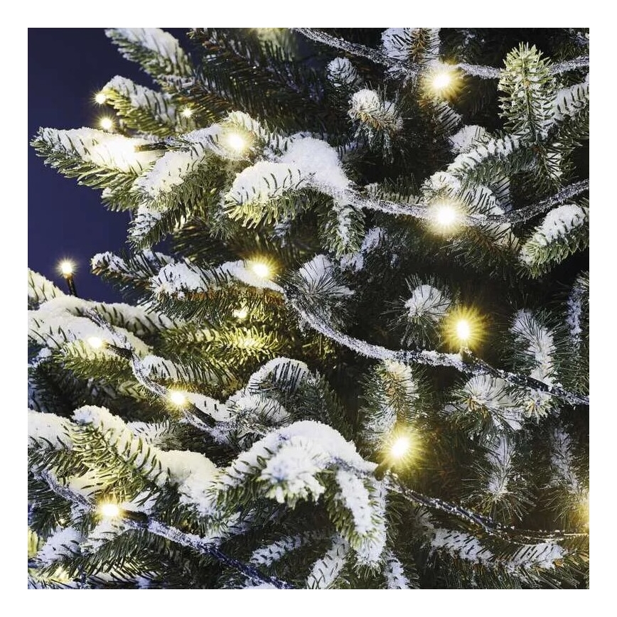 LED Vanjske božićne lampice 100xLED/10m IP44 topla bijela