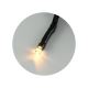 LED Vanjske Božićne lampice 100xLED/2 funkcije/3xAA 10,8m IP44 topla bijela