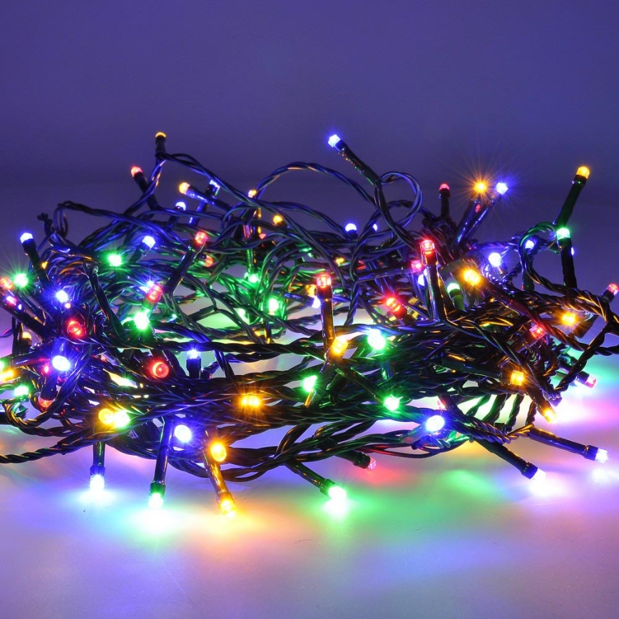 LED Vanjske božićne lampice 100xLED/8 funkcija 13m IP44 multicolor