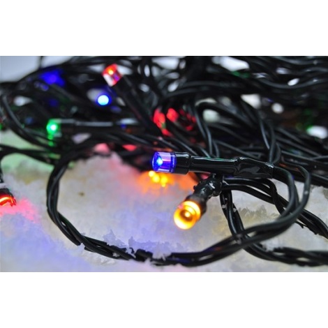 LED Vanjske božićne lampice 100xLED/8 funkcija IP44 13m multicolor