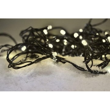 LED Vanjske božićne lampice 100xLED/8 funkcija IP44 13m topla bijela