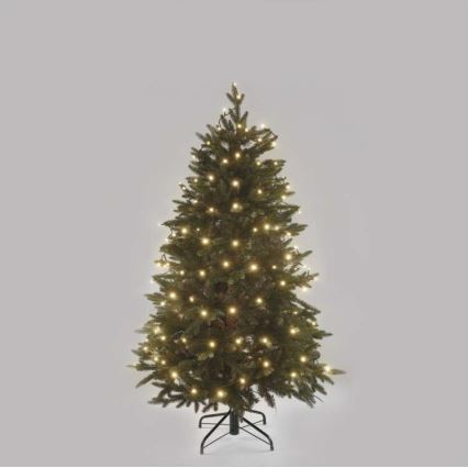 LED Vanjske božićne lampice 120xLED/3xAA 8,9m IP44 topla bijela
