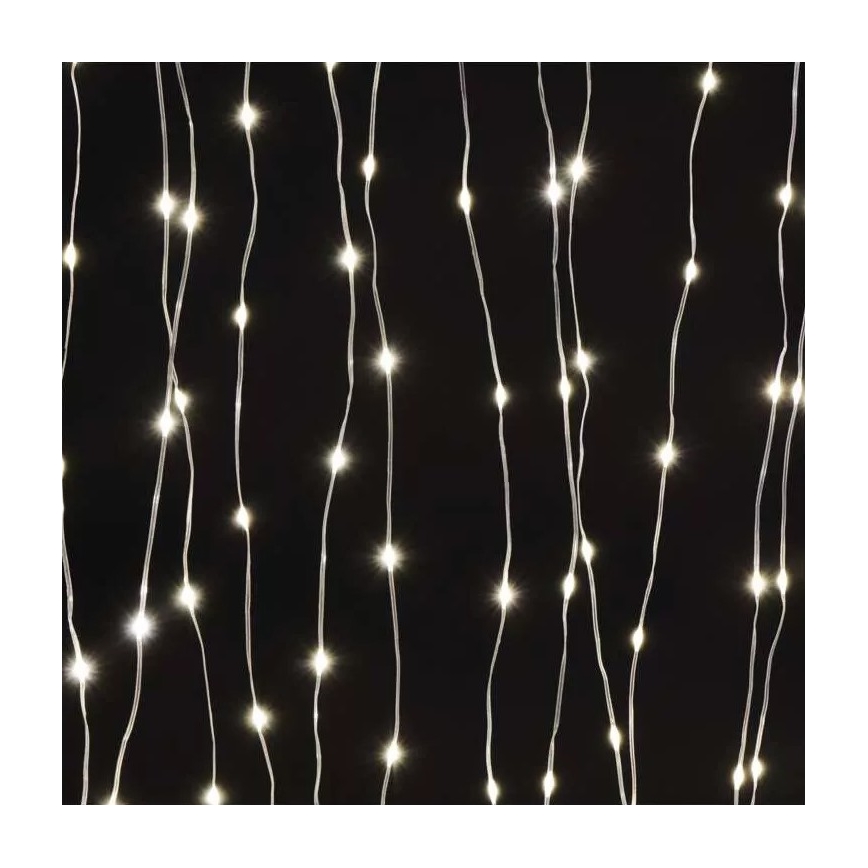 LED Vanjske božićne lampice 240xLED/8 funkcija 6,7 m IP44 topla bijela