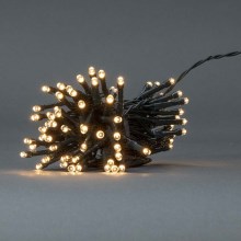 LED Vanjske božićne lampice 48xLED/7 funkcija/3xAA 4,1m IP44 topla bijela