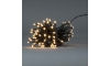 LED Vanjske božićne lampice 48xLED/7 funkcija/3xAA 4,1m IP44 topla bijela