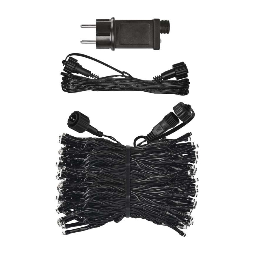 LED Vanjski Božićni lanac 100xLED/15m IP44 topla bijela