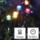 LED Vanjski Božićni lanac 120xLED/8 načina rada 17m IP44 multicolor
