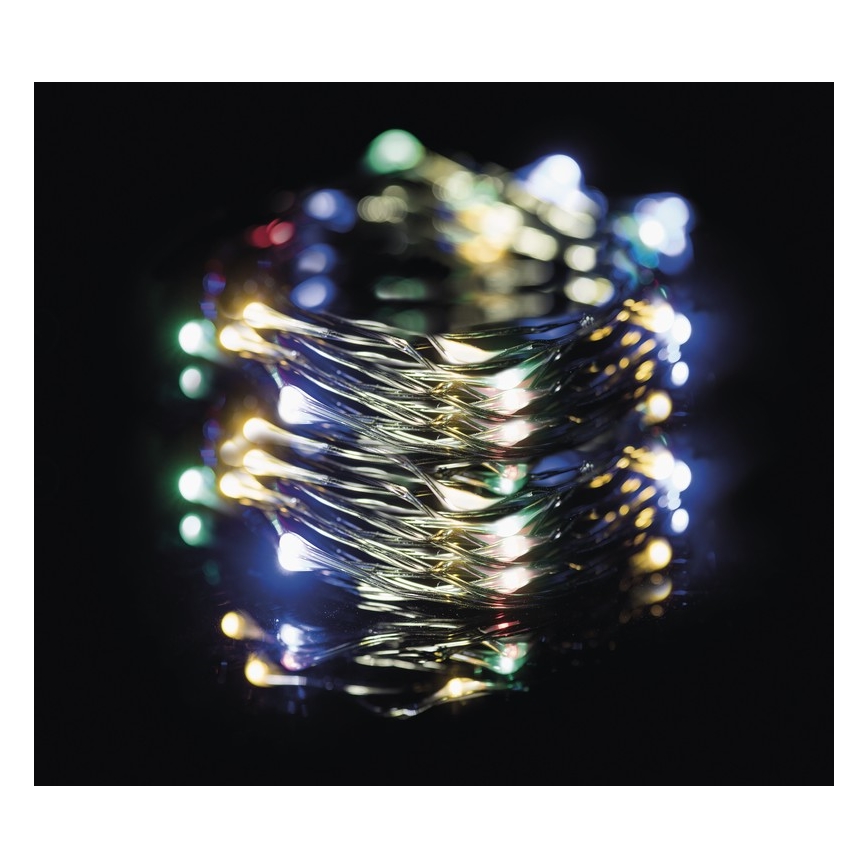 LED Vanjski božićni lanac 150xLED 20m IP44 multicolor