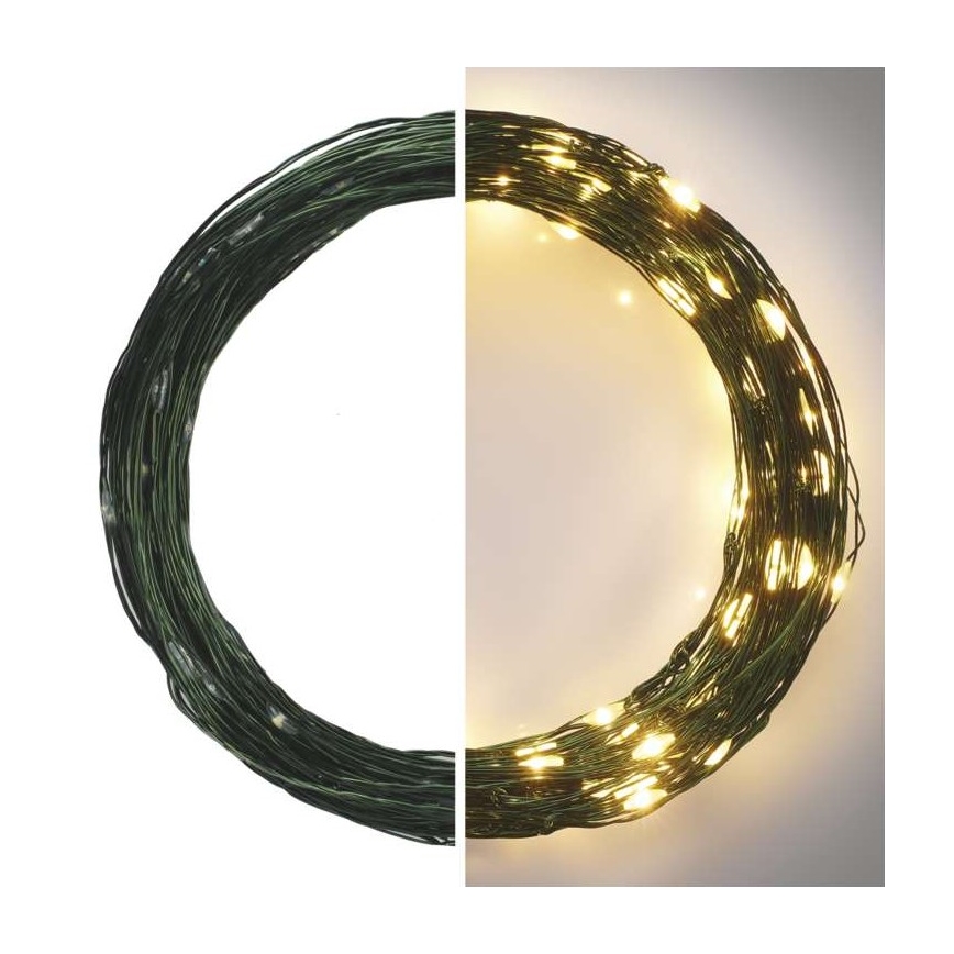 LED Vanjski Božićni lanac 150xLED/20m IP44 topla bijela