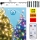 LED Vanjski Božićni lanac 200xLED 17m IP44 topla bijela/multicolor + daljinski upravljač