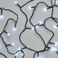 LED Vanjski Božićni lanac 200xLED/8 načina rada 25m IP44 hladna bijela