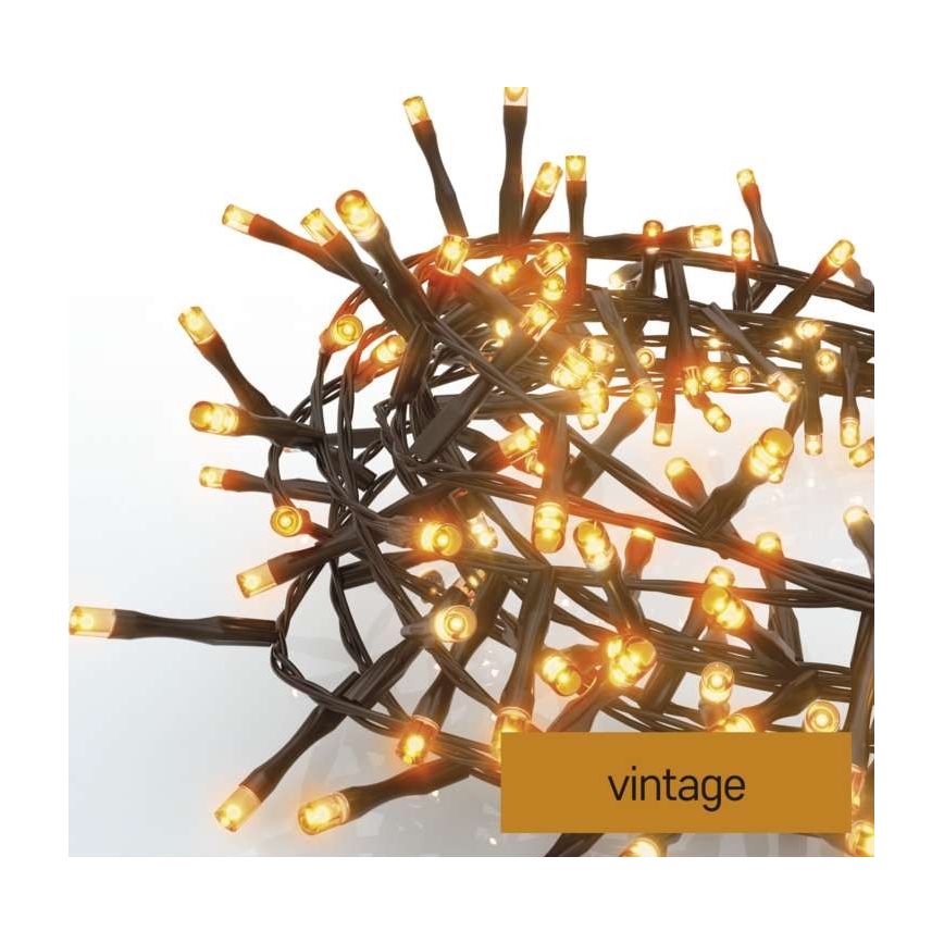 LED Vanjski Božićni lanac 300xLED/11m IP44 vintage