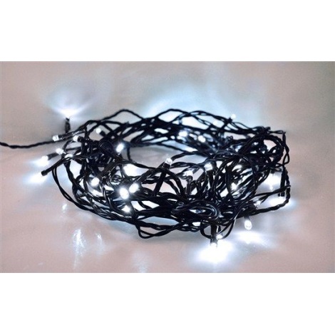 LED Vanjski božićni lanac 300xLED/8 funkcija 35m IP44 hladna bijela