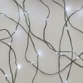 LED Vanjski Božićni lanac 40xLED/9m IP44 hladna bijela