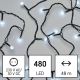 LED Vanjski Božićni lanac 480xLED/53m IP44 hladna bijela