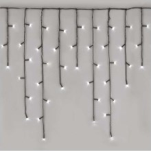 LED Vanjski Božićni lanac 600xLED/8 načina rada 15m IP44 hladna bijela