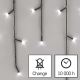 LED Vanjski Božićni lanac 600xLED/8 načina rada 15m IP44 hladna bijela