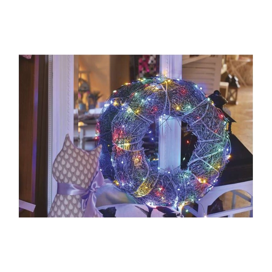LED Vanjski Božićni lanac 75xLED/12,5m IP44 multicolor