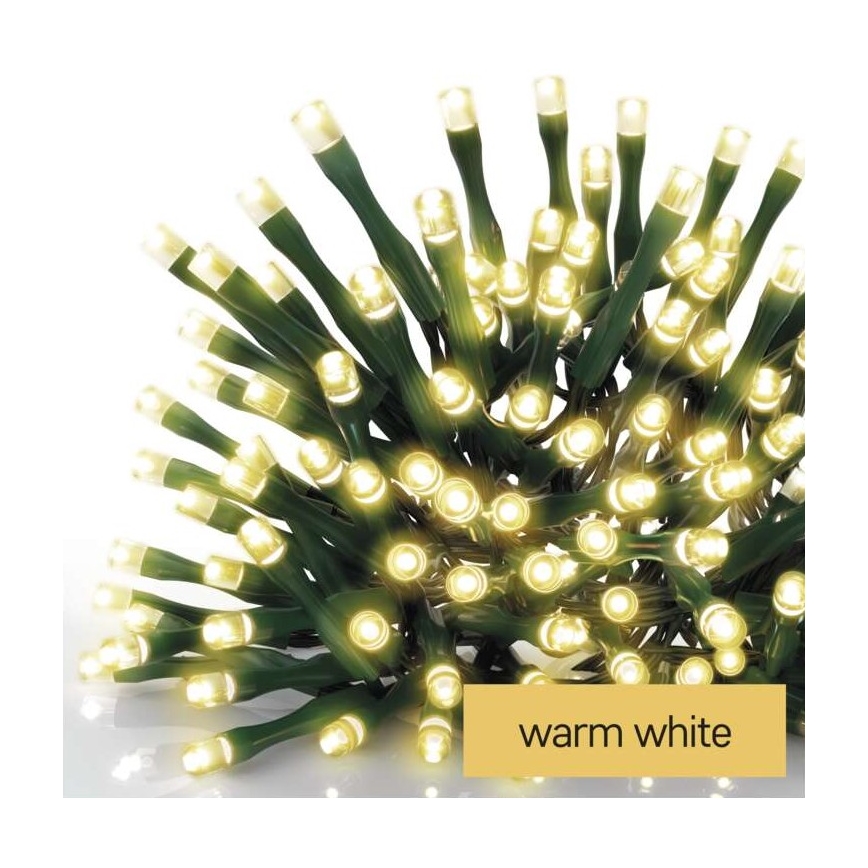 LED Vanjski Božićni lanac 80xLED/13m IP44 topla bijela