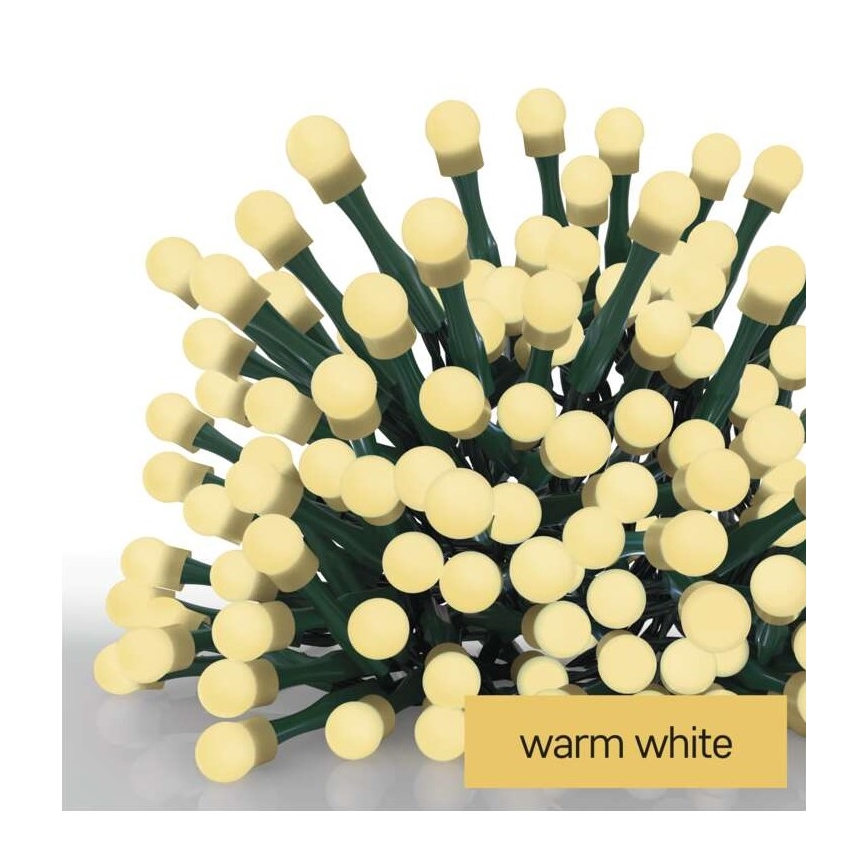 LED Vanjski Božićni lanac 80xLED/13m IP44 topla bijela