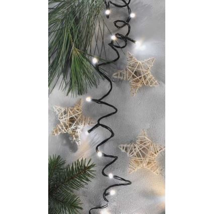 LED Vanjski Božićni lanac 80xLED/13m IP44 topla/hladna bijela