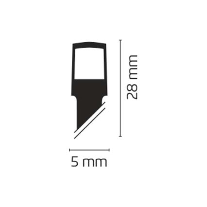 Vanjski Božićni lanac CHAIN 4m 40xLED IP44