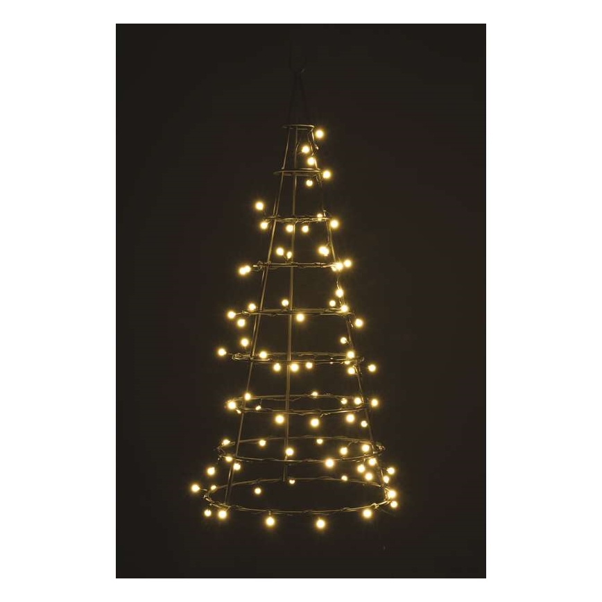 LED Vanjski Božićni lanac CHAIN 80xLED 13m IP44 topla bijela