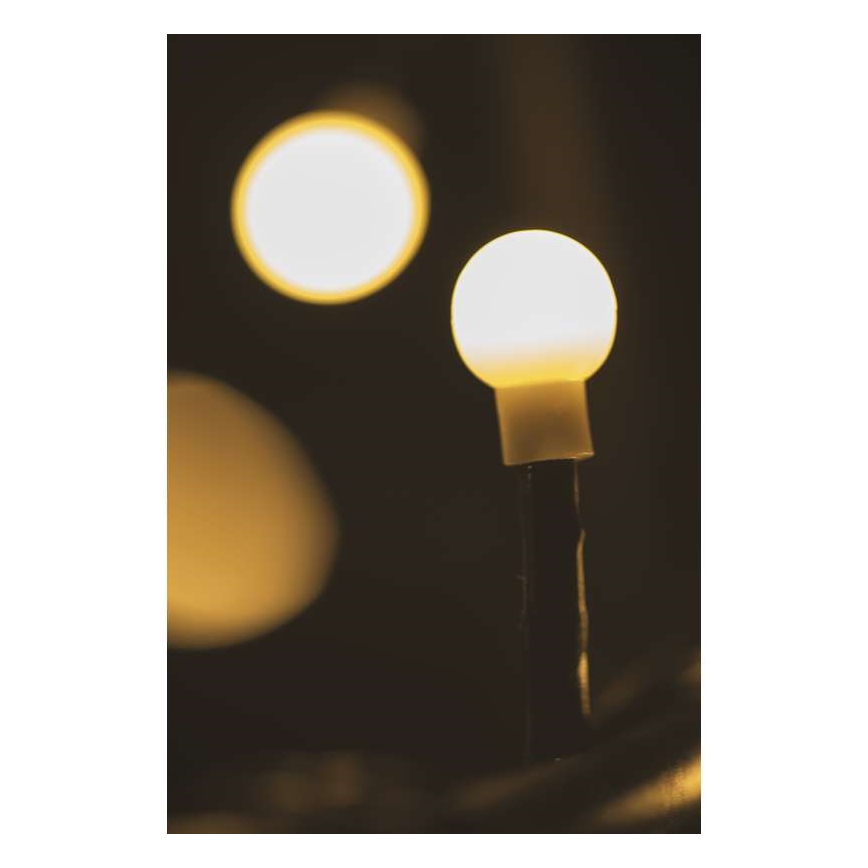 LED Vanjski Božićni lanac CHAIN 80xLED 13m IP44 topla bijela