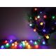 LED Vanjski božićni lanac CHERRY 40xLED 9m IP44 multicolor