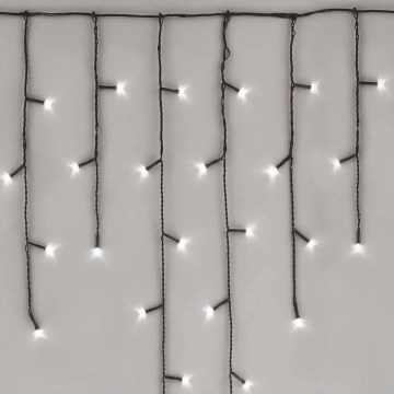 LED vanjski božićni niz 100xLED/2,5x0,9m IP44 hladno bijela