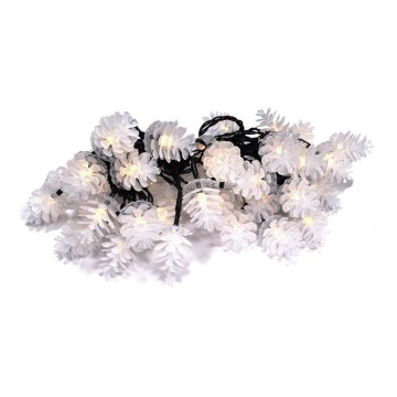 LED Vanjski božićni niz 40xLED/15m IP44 topla bijela