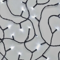 LED vanjski božićni niz 50xLED/5m IP44 hladno bijela