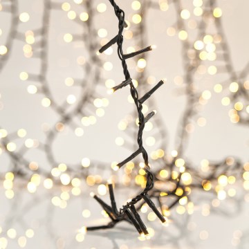 LED vanjski božićni niz SNAKE 800xLED/12W/230V 19,1 m IP44 topla bijela