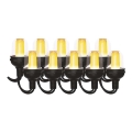 LED vanjski dekorativni lanac 100xLED/9,5m IP44