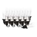 LED Vanjski dekorativni lanac 16xLED 8,6m IP44 hladno bijela