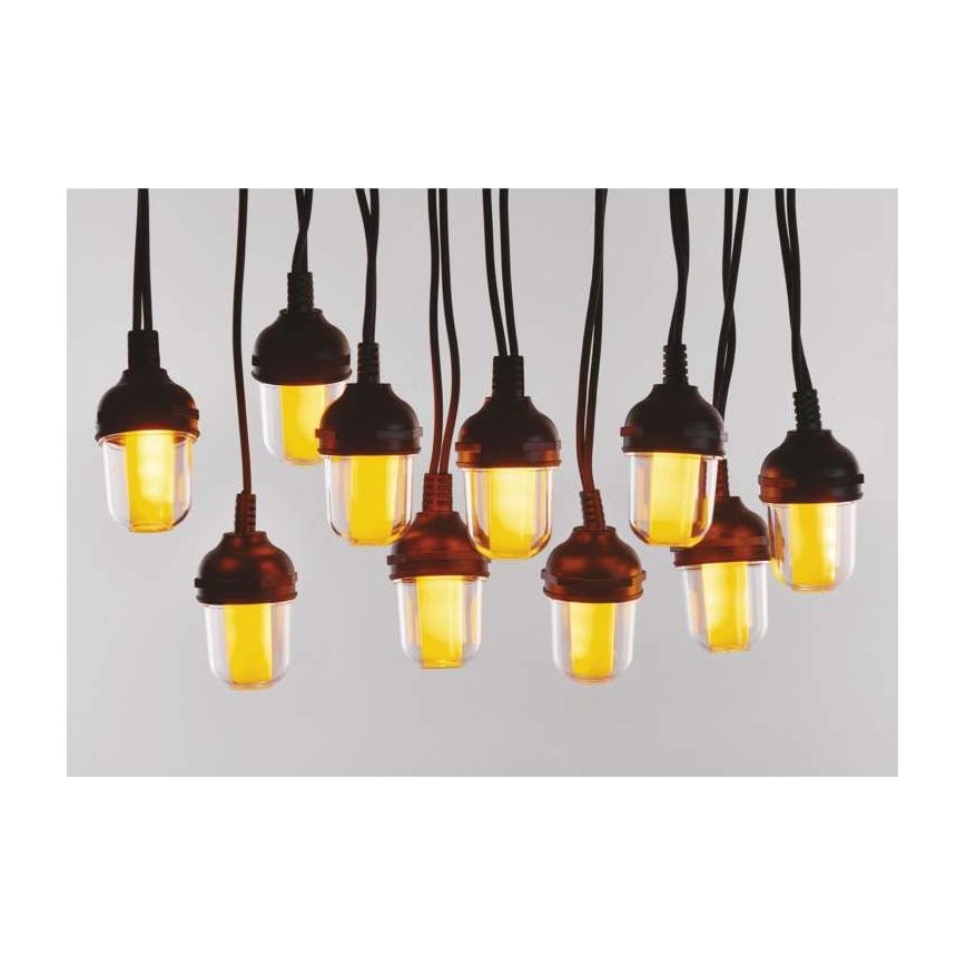 LED vanjski dekorativni svjetlosni niz 100xLED/9,5m IP44