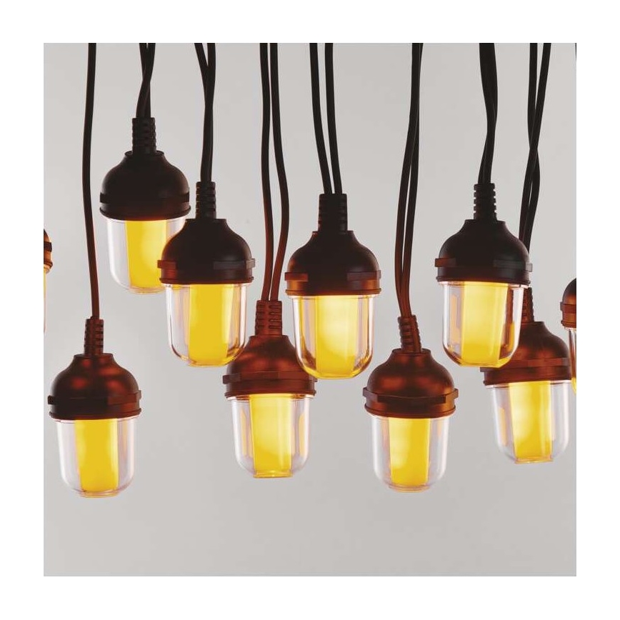 LED vanjski dekorativni svjetlosni niz 100xLED/9,5m IP44