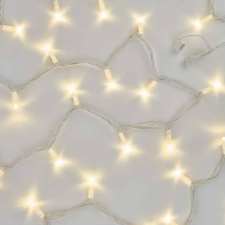 LED vanjski lanac 100xLED/10m IP44 topla bijela