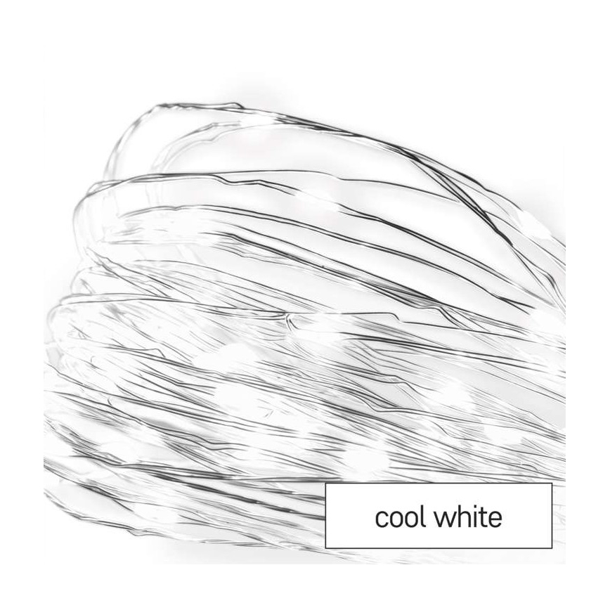 LED vanjski lanac 100xLED/15m IP44 hladno bijela