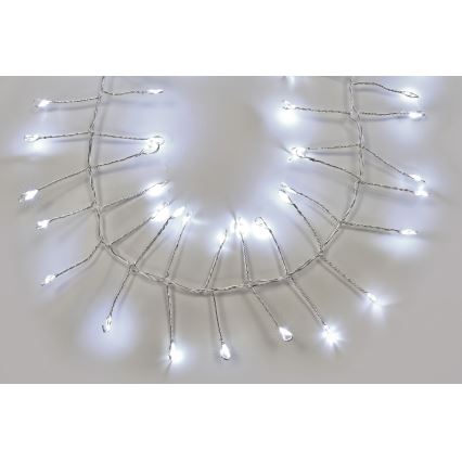 LED vanjski lanac 1440xLED/8 funkcija 14,4m IP44 hladno bijela