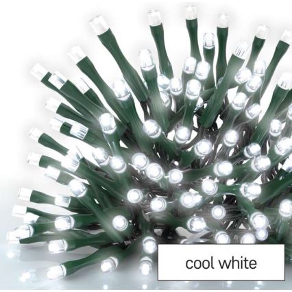LED vanjski lanac 40xLED/9m IP44 hladno bijela