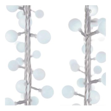 LED vanjski lanac 40xLED/9m IP44 hladno bijela