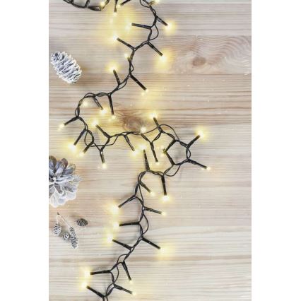 LED vanjski lanac 600xLED/17m IP44 topla bijela