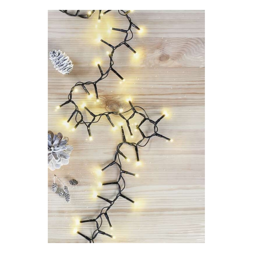 LED vanjski lanac 600xLED/17m IP44 topla bijela