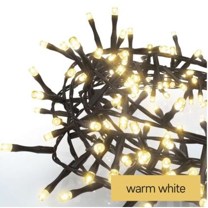 LED vanjski lanac 600xLED/17m IP44 topla bijela