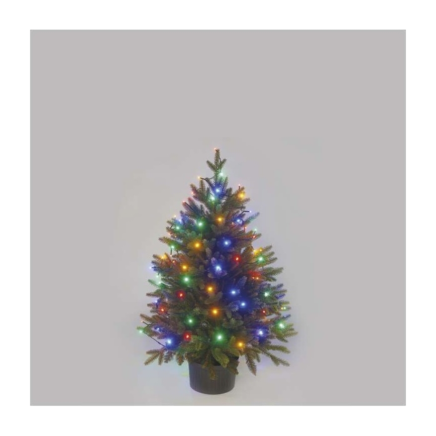 LED vanjski lanac 80xLED/13m IP44 višebojan