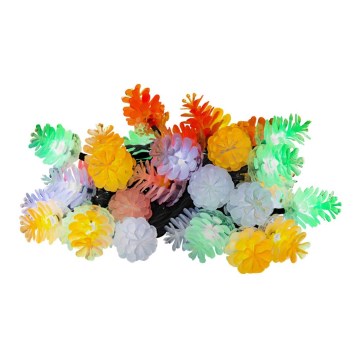 LED vanjski lanac 80xLED/25m IP44 višebojan