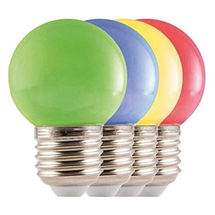 LED Vanjski lanac EASY CONNECT 8xE27 5m IP44 multicolor